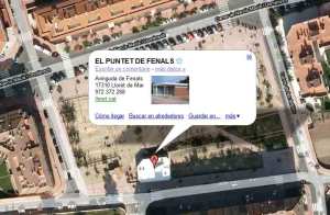 Mapa para encontrar el puntet